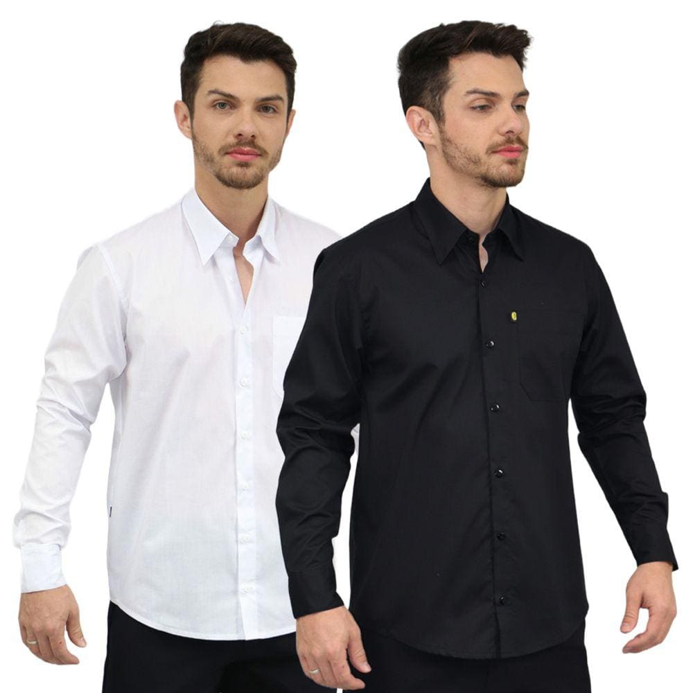 Camisa Masculina Manga Longa