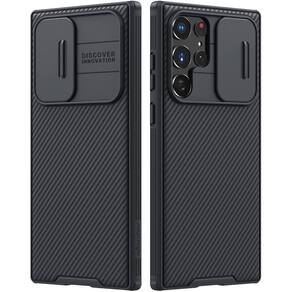 Capa Nillkin Camshield Para Galaxy S22 Ultra - Azul Escuro