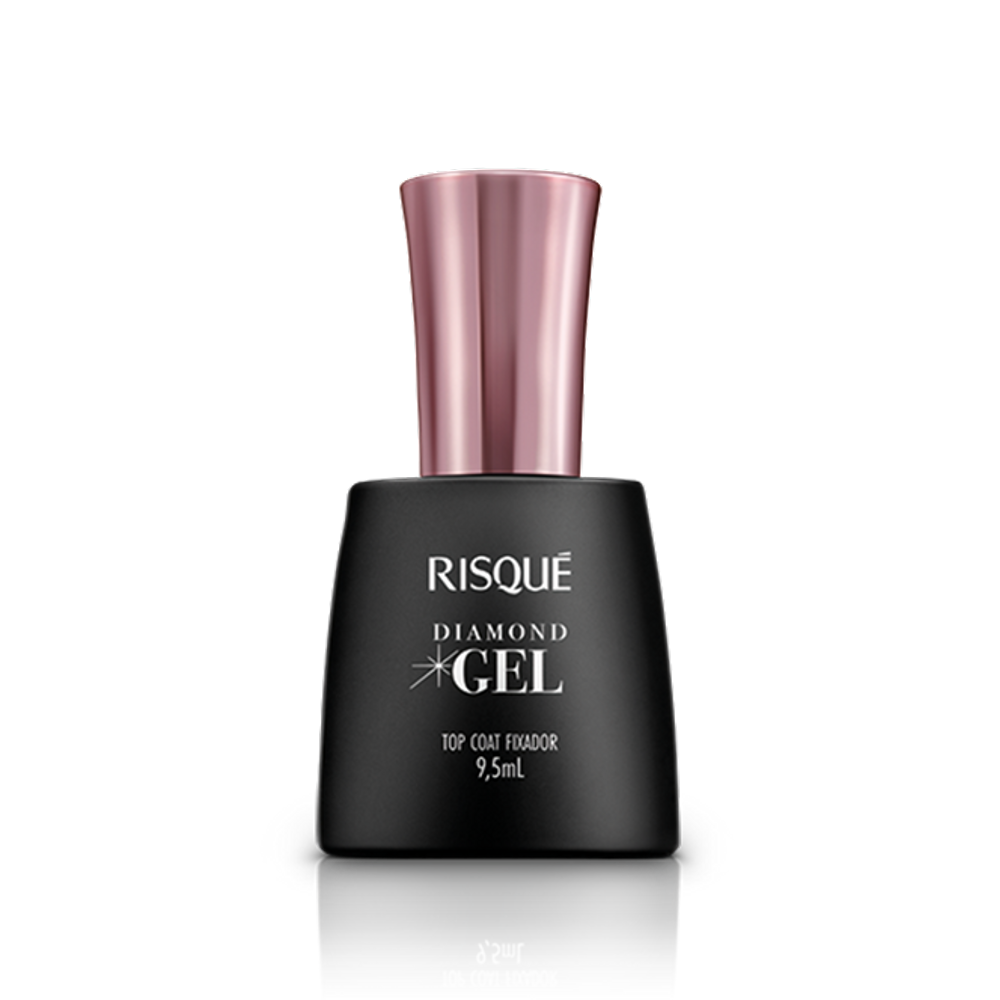 Kit risque diamond gel 13 cores top coat | Black Friday Pontofrio