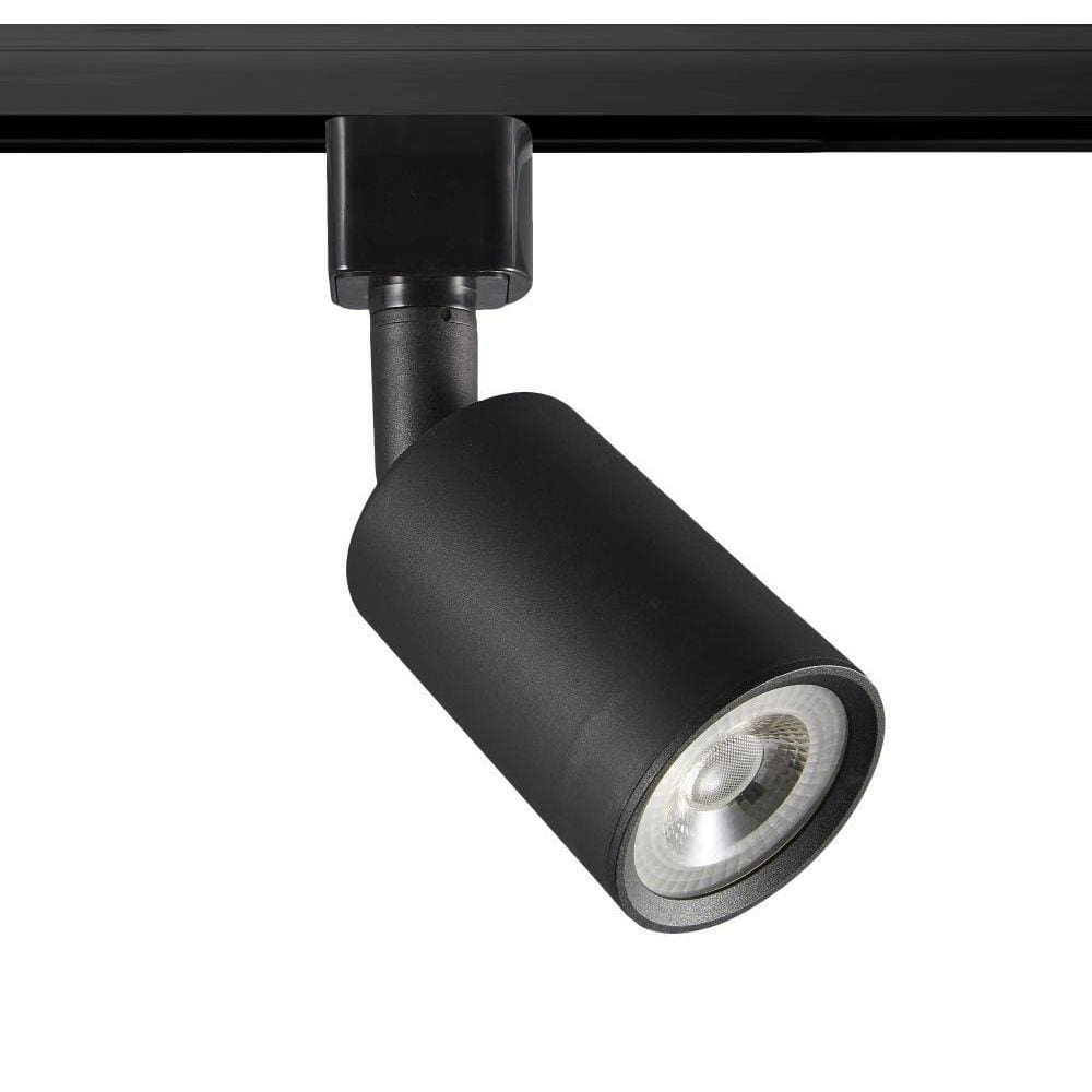 Spot Led De Trilho Preto 7W 3000K Branco Quente Bivolt- Noll