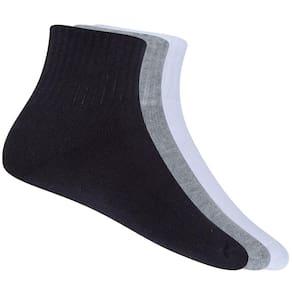 Kit de Meias Oxer Cano Médio com 3 Pares - 34 a 38 - Adulto