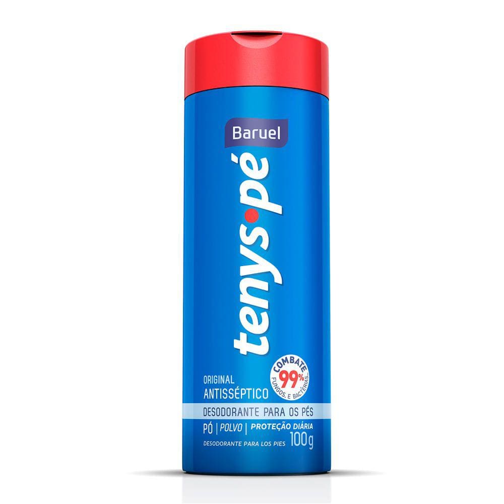Talco Desodorante Tenys Pé Baruel 100G