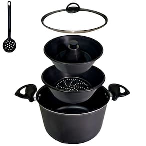Panela 3 Em 1 Antiaderente Multiuso + Espátula Nylon