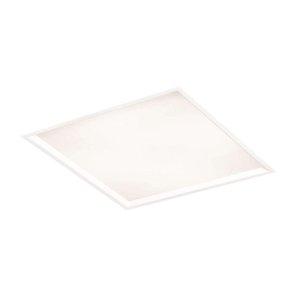 Plafon de Embutir Newline Slim II 593 Led 61cm Bivolt Branco 4000K Luz Neutra