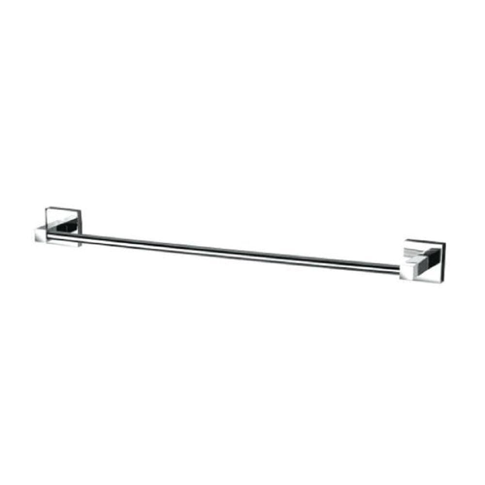 Porta Toalha De Banho Perflex 12120410 C80 Quadra Cromado