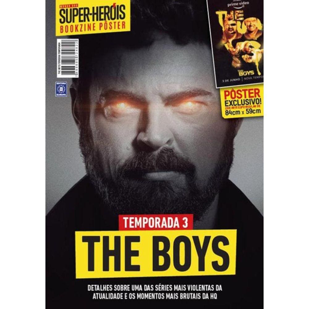 Superposter Mundo Dos Super-Herois - The Boys - Temporada 3