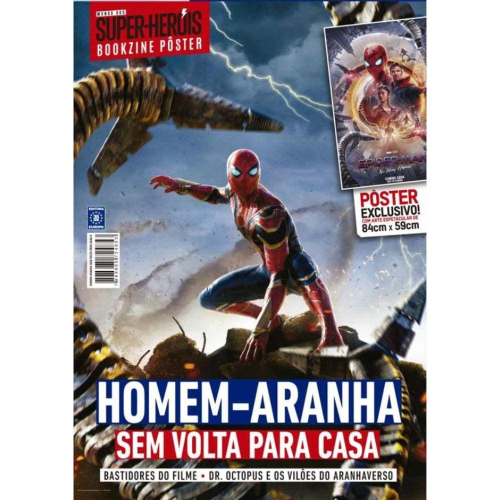 Superposter Mundo Dos Super-Herois - Homem-Aranha - Sem Volta Para Casa - Arte B