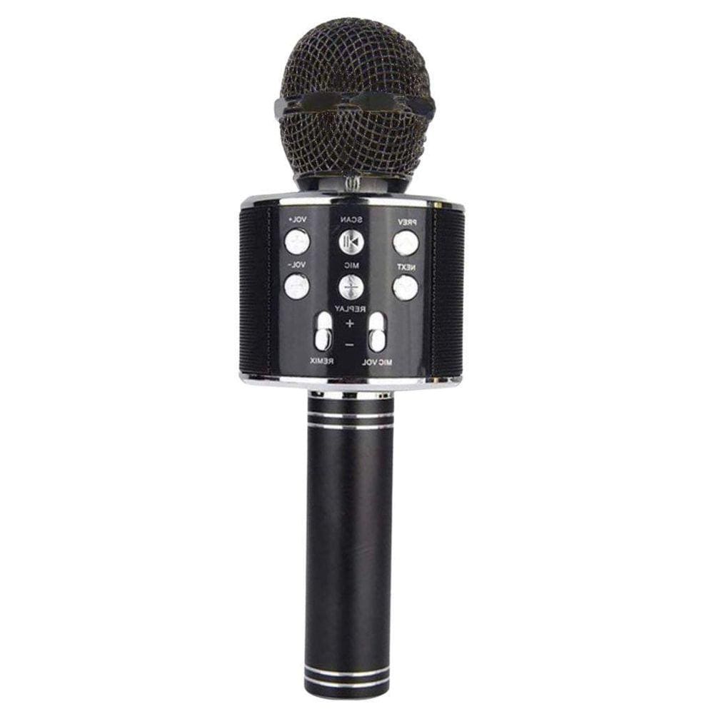 Microfone Karaokê Infantil Com Bluetooth Preto - Toyng