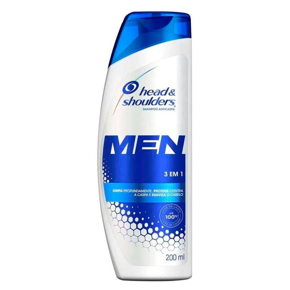 Shampoo Head & Shoulders 3 Em 1 200ml