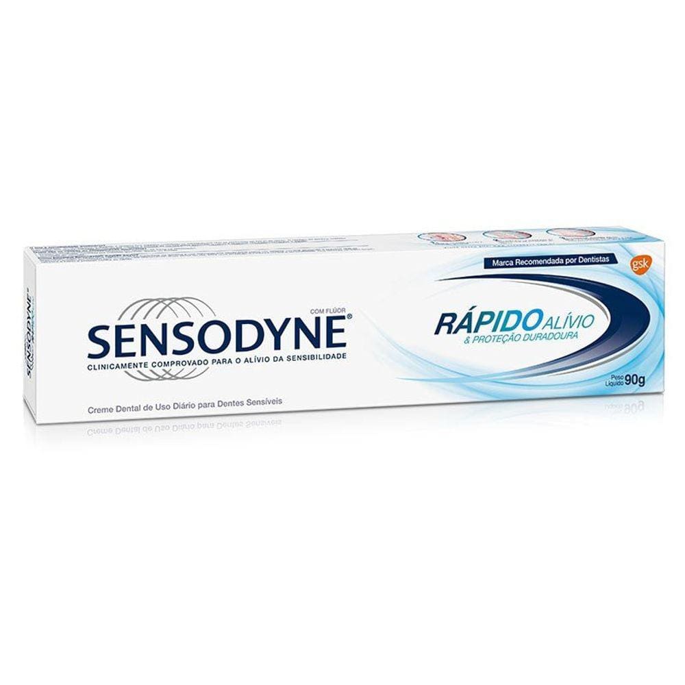 Creme Dental Sensodyne Rapido Alivio 90g