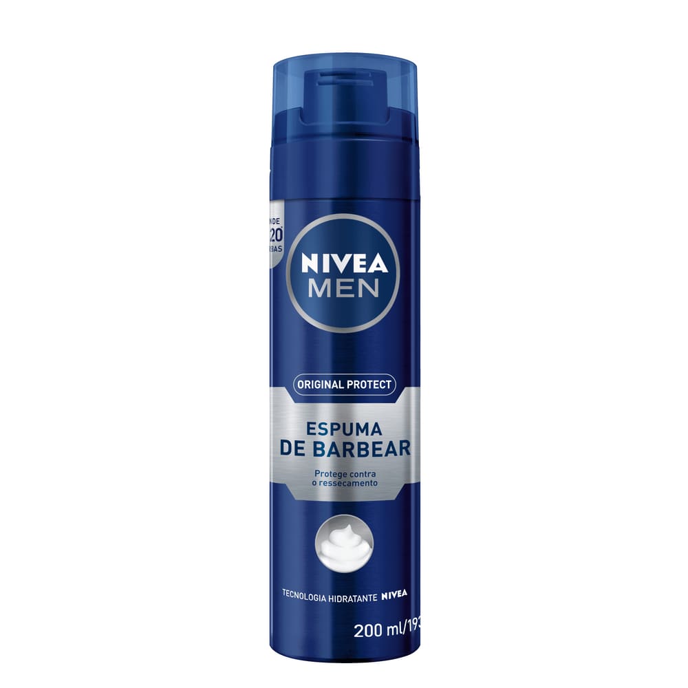 Espuma De Barbear Nívea Protect 193G