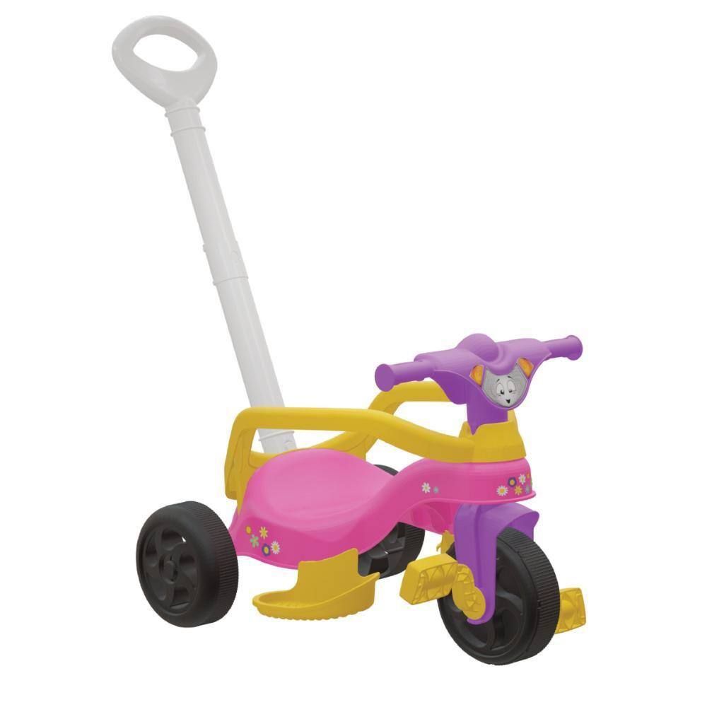 Triciclo Infantil Motoca Menina Nathor Baby Verde