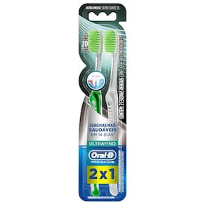 Escova Dental Oral-B Pro-Saúde Ultrafino Leve 2 Pague 1