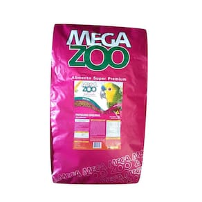 Ração Extrusada Megazoo Papagaio Am-16 Mini Bits 12Kg