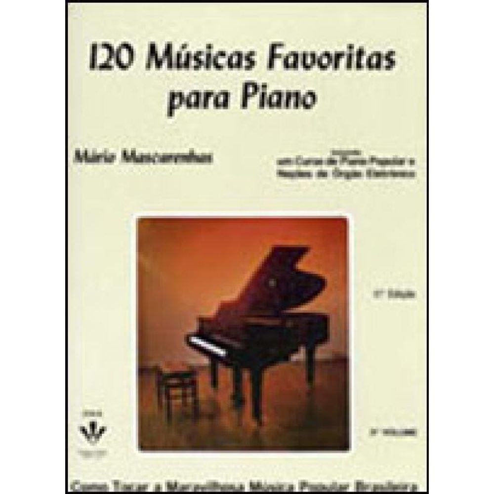 120 Músicas Favoritas Para Piano - 3º Volume