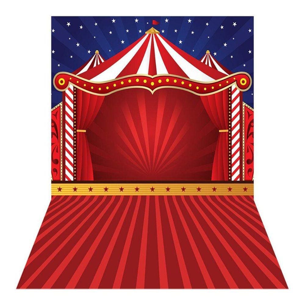 Fundo Fotográfico Newborn Circo 1,2X1,5 Ffp-276