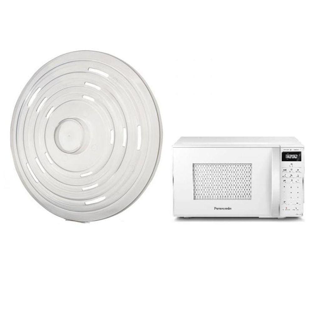 Tampa Protetora Alimento Transparente Microondas 21Cm