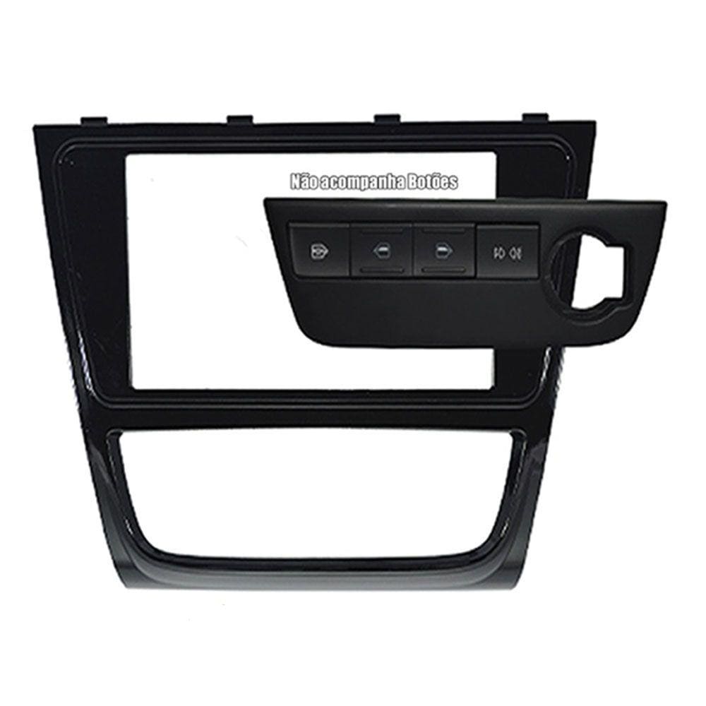 Moldura 2 Din Vw G6 Gol Voyage Saveiro