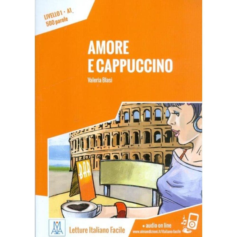 Amore E Cappuccino - Libro + Mp3 Online - Nivel 1 - A1