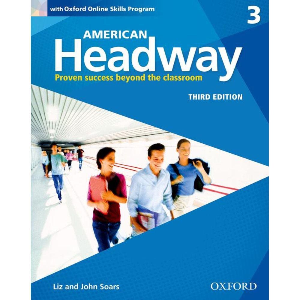 American Headway 3 Sb With Oxford Online Skills Program - 3Rd Ed