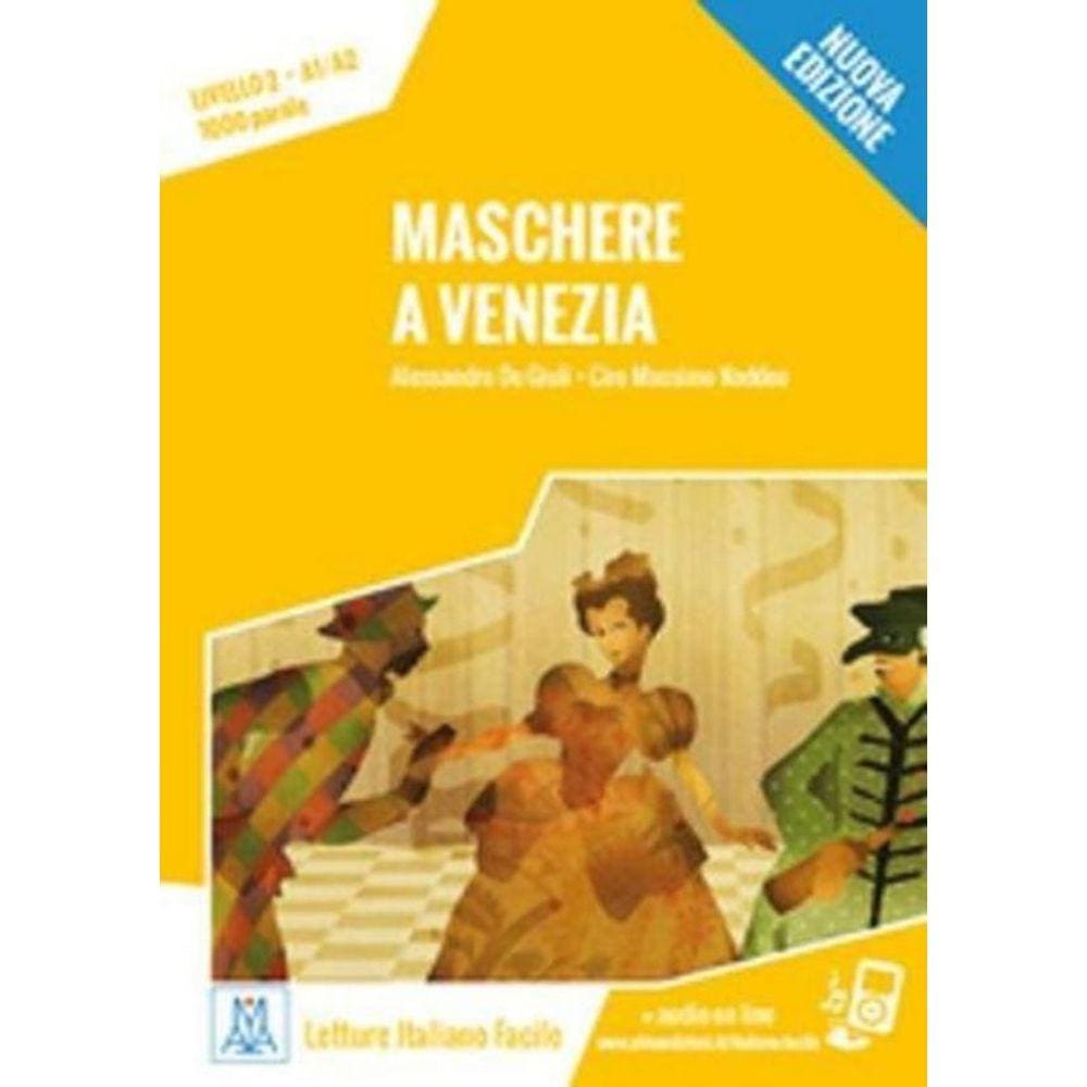 Maschere A Venezia - Libro + Audio Online - Nivel 2 (A1-A2) - Nuova Edizione