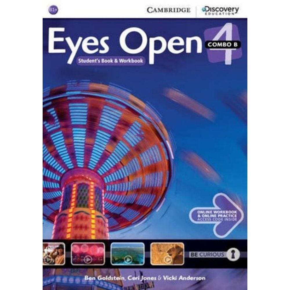 Eyes Open 4B Combo Sb With Online Wb And Online Practice - 1St Ed