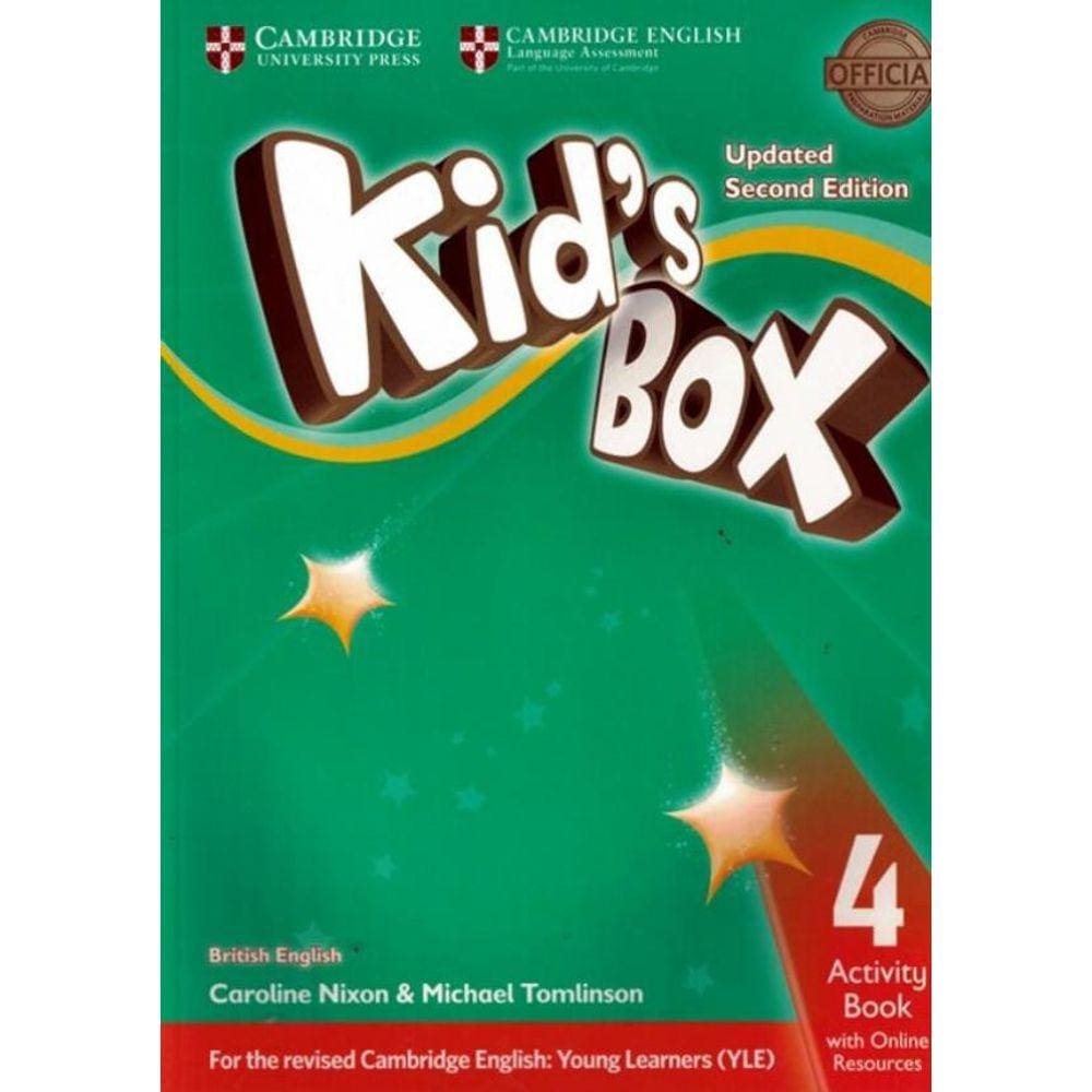 Kids Box 4 Ab With Online Resources - British - Updated 2Nd Ed