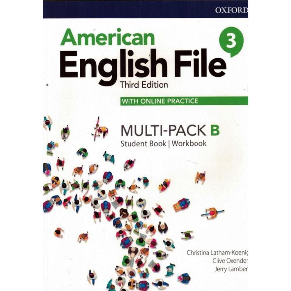 American English File 3B Sb/Wb Multi-Pack With Online Practice - 3Rd Ed