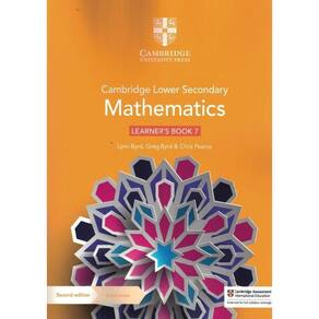 Cambridge Lower Secondary Mathematics 7 - Learner´S Book With Digital Access - 2Nd Ed.