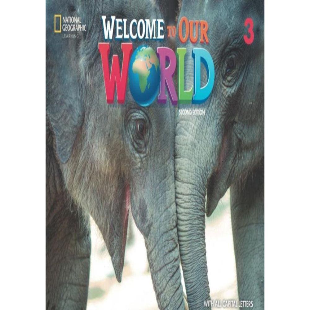 Welcome To Our World 3 Sb With Olp All Caps  - American - 2Nd Ed