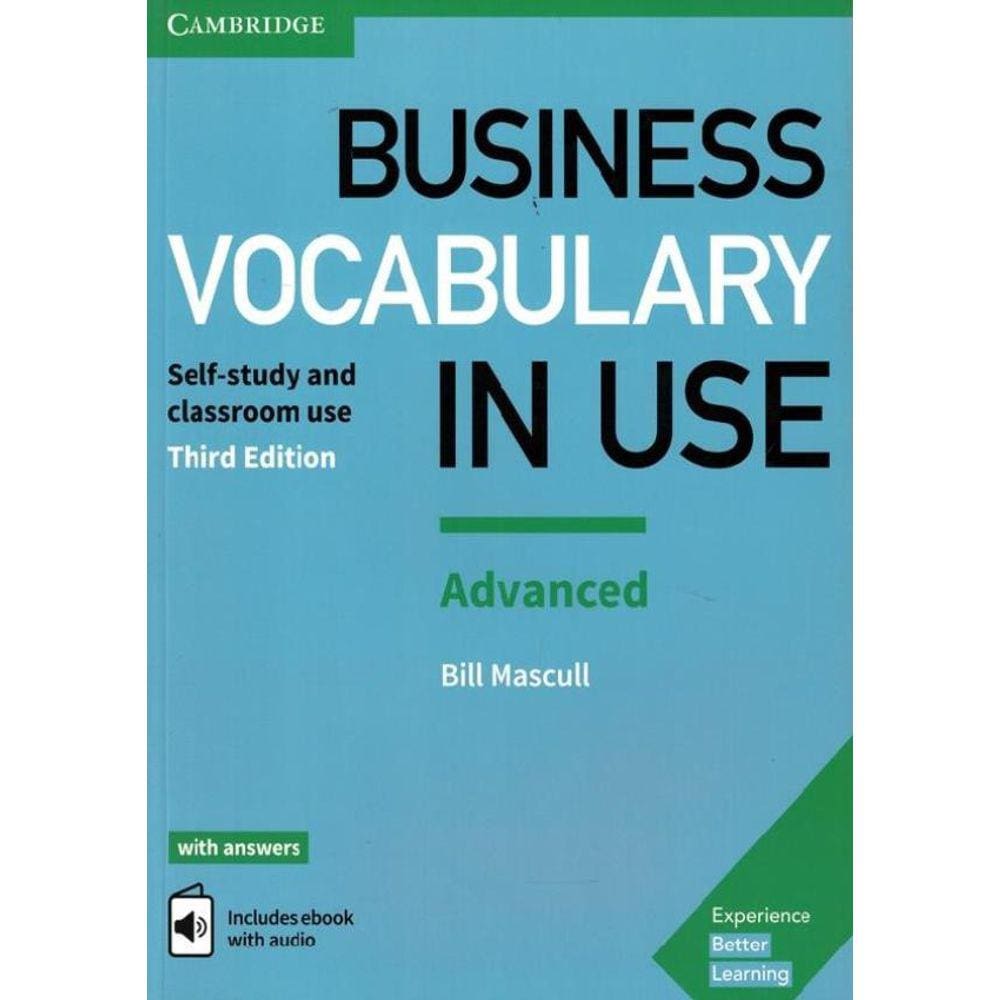 Business Vocabulary In Use Advanced With Answers  Enhanced Ebook - 3Rd Ed