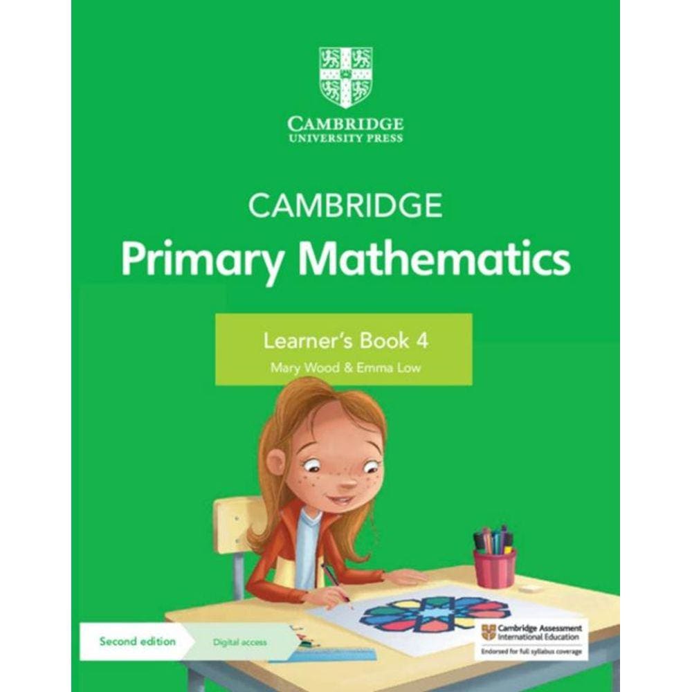 Cambridge Primary Mathematics Learners Book 4 With Digital Access - 2Nd Ed