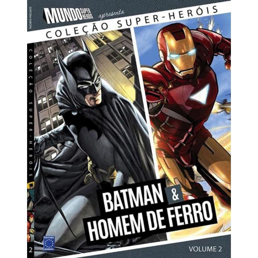Colecao Super-Herois 2 - Batman E Homem De Ferro