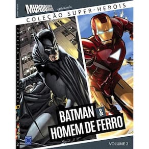 Colecao Super-Herois 2 - Batman E Homem De Ferro