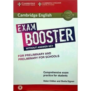 Cambridge English Exam Booster For Preliminary And Preliminary For Schools Without Answer Key With Audio - Comprehensive Exam Practice For Students