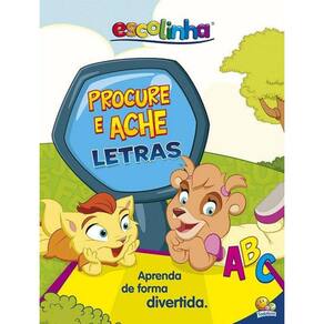 Livro + Tapete Escolinha: Procure E Ache - Letras