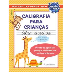 Caligrafia Para Criancas - Letra Cursiva