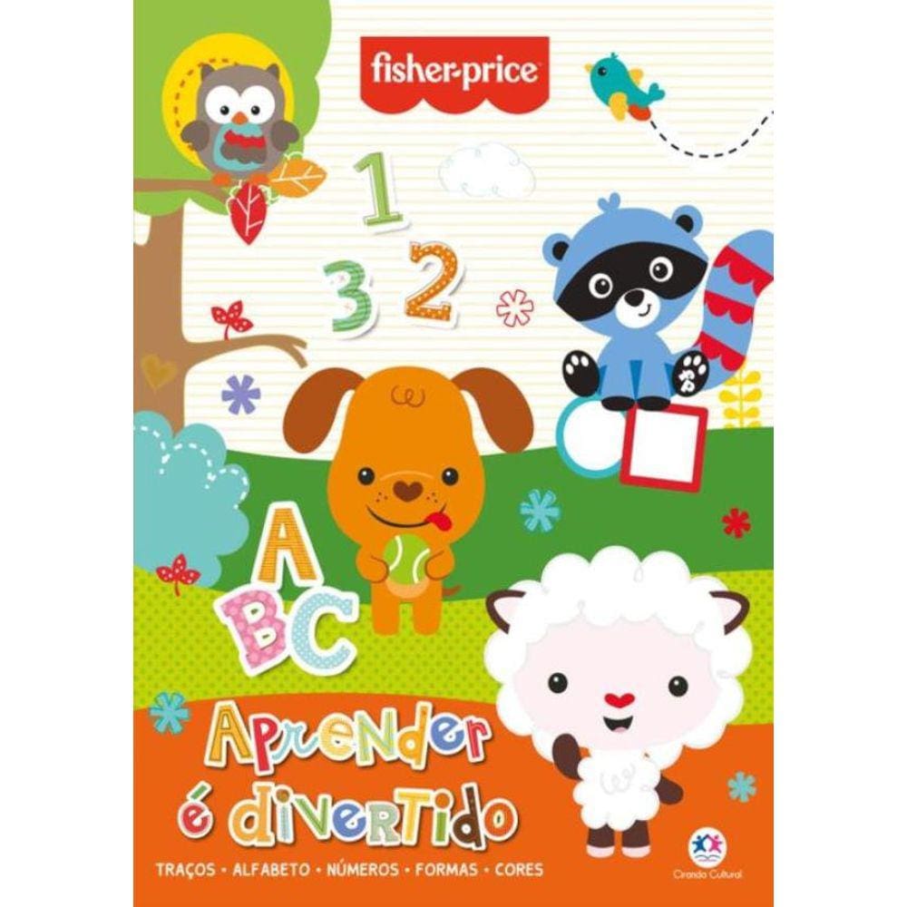 Fisher-Price - Aprender E Divertido - Tracos, Alfabeto, Numeros, Formas E Cores