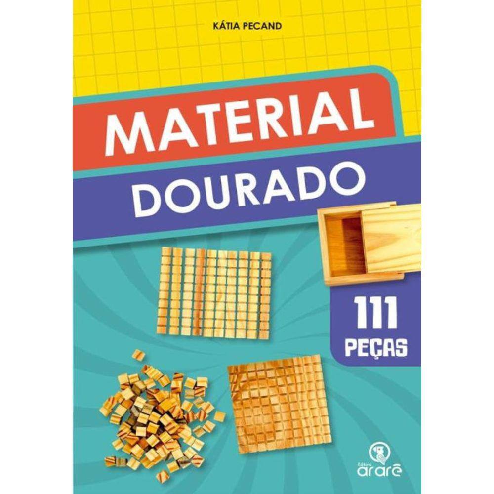 Material Dourado - Livro Com Pecas