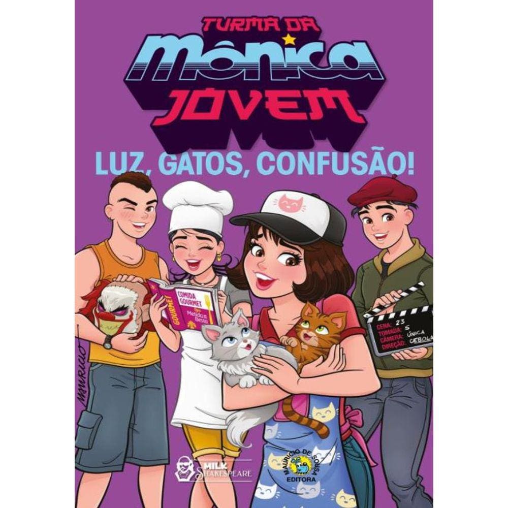 Turma Da Monica Jovem - Luz, Gatos, Confusao!