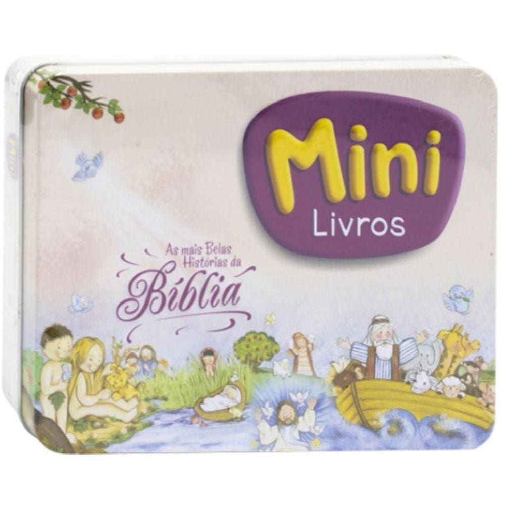 Mini - Lata - As Mais Belas Historias Da Biblia - C/10 Und.