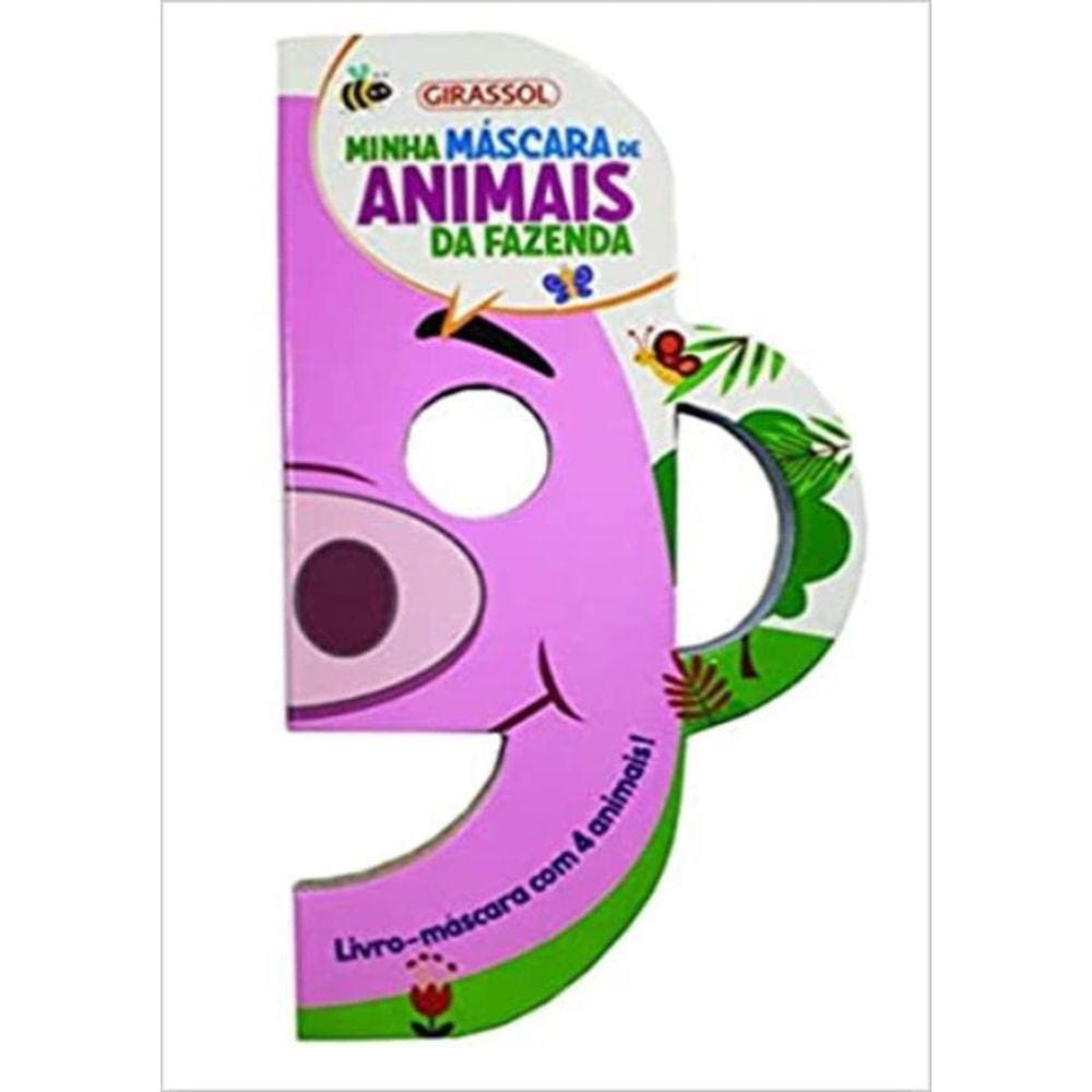 Minha Mascara De Animais Da Fazenda