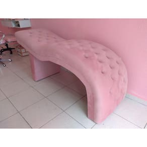 Maca Mesa Cama Rosa Para Salão Beleza Estética Facial Cílios Massagem Limpeza De Pele - Leartam Móveis