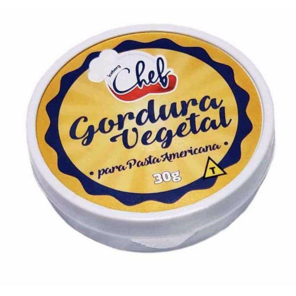 Gordura Vegetal Para Pasta Americana 30G Iceberg