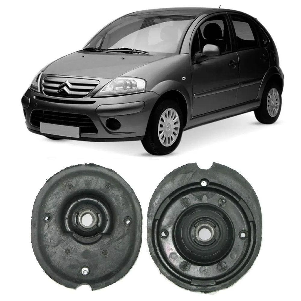 Coxim do Amortecedor Citroen C3 Dianteiro 2003 Até 2012 O Par