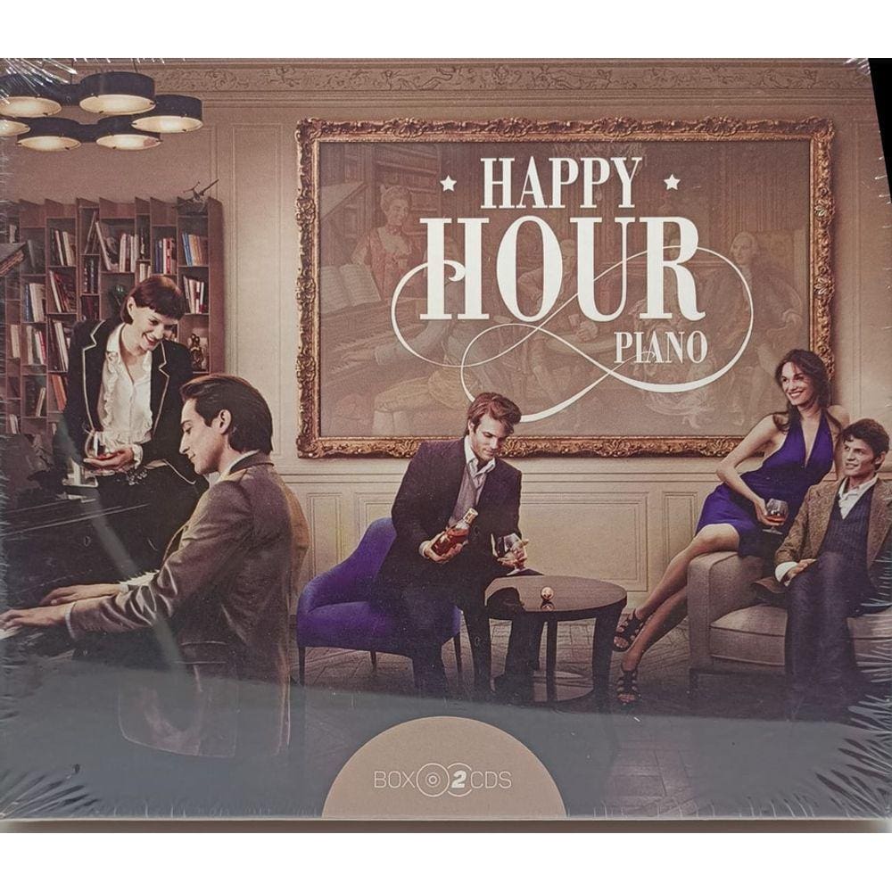 Cd  Happy Hour Piano (2 Cds)