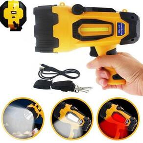 Lanterna Refletor Hy-7006 Carregador Celular Usb
