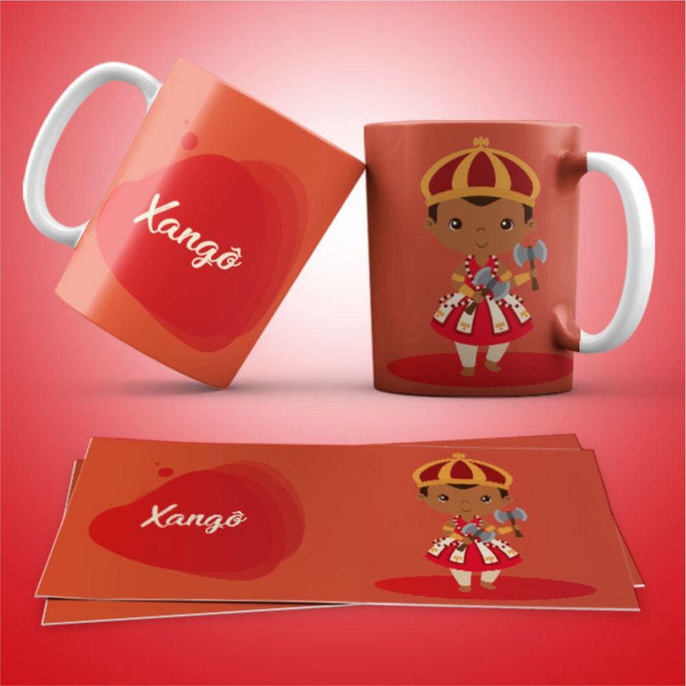 Caneca Personalizada Orixás 06 Xangô