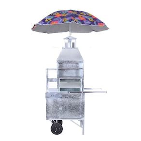 Carrinho de Churrasco R2 70cm com Baú de Mantimentos e Caixa 67069G