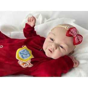 Bebe Reborn Boneca Menina  Carequinha  C01